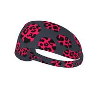 Headbands Head Bands Sweat Band Hair Wrap Headwrap Fashion Workout Yoga Elastic Headbands Running Sports Headband Sweatbands for Women and Men (light blue flowers cool dragons floral)
