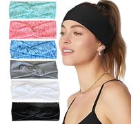 Headbands Pack-08 Elastic,Trendy Boho Headbands for Women,Exercise&Yoga(Spring)