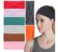 Headbands Pack-08 Elastic,Trendy Boho Headbands for Women,Exercise&Yoga(Spring)