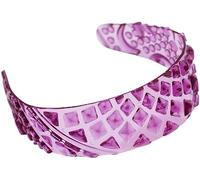 Headbands,Plastic Wide Headbands,Textured 3D Pineapple Pattern Headband,for Girls,Women (Purple)
