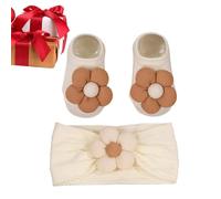 Headbands - Soft Fabric Hair Bands, Stretchy Hair Accessory Set, Adorable Floral Pattern, Lightweight Comfort Bands | For Girls Walking Photoshoot Christening Holiday Home O