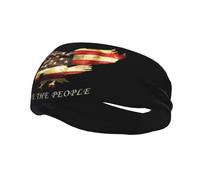 Headbands We The People Flying Eagle Sweatband for Women Men-Yoga Bands for Sports Fitness-71