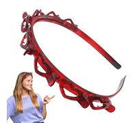 Headbands With Clips | Curly Headband Clips,Teeth Comb Hair Hoop Headband with Clips Attached for Adults, Men, Women, Girls