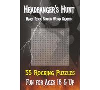 Headbanger's Hunt: Hard Rock Songs Word Search