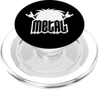 Headbanging Hair Metal Madness PopSockets PopGrip for MagSafe