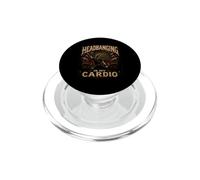 Headbanging Is My Cardio Funny Metal Music Vintage Metalhead PopSockets PopGrip for MagSafe