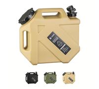 HEADBOARD 10L Camping Water Container with Spigot,Beverage Water Storage Jug Bucket Portable BPA Free Emergency Survival Kit for Camp,Vehicle,Outdoor