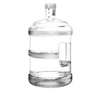HEADBOARD 15L Clear Water Bottle,Portable Water Storage Jug Large Capacity Liquid Container with Handle,Reusable Camping Essentials for Outdoor