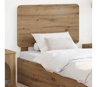 Headboard Artisan Oak 102x3x100cm Engineered Wood Rectangular Modern Durable Eco
