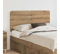 Headboard Artisan Oak 123x3x100cm Engineered Wood Modern Rectangular Durable Eco