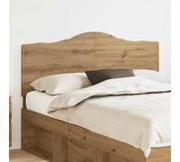 Headboard Artisan Oak 163x3x100cm Engineered Wood Minimalist Modern FinishedBack