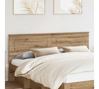 Headboard Artisan Oak 203x90x3cm Engineered Wood Modern Rectangular Easy-Clean