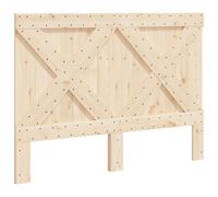 (triangle, 140 x 104 cm) vidaXL Headboard Bedroom Accessory Bed Headboard Bed Header Solid Wood Pine