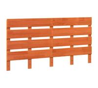 vidaXL Headboard Brown 140.5 x 3 x 80 cm Solid Pine Wood