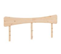 Headboard Bedroom Home Bed Header Bed Headboard Panel Solid Wood Pine vidaXL [EEK: Not Applicable, A]