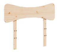 Headboard Bedroom Home Bed Header Bed Headboard Panel Solid Wood Pine vidaXL [EEK: Not Applicable, A]