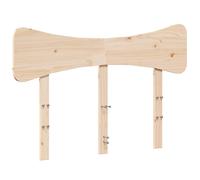 Headboard Bedroom Home Bed Header Bed Headboard Panel Solid Wood Pine vidaXL [EEK: Not Applicable, A]