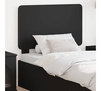 Headboard Black Oak Engineered Wood 102x3x100cm Modern Rectangular Durable Eco.