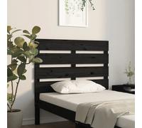 (black, 100 x 3 x 80 cm) vidaXL Headboard Bedroom Bed Headboard Decorative Bed Header Solid Wood Pine