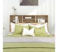 Vidaxl Headboard Cabinet Sonoma Oak 140X19X103.5 Cm Headboard Cabinets