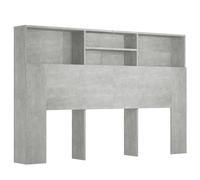 Headboard Cabinet Bedroom Bookcase Headboard Furniture Multi Colours vidaXL