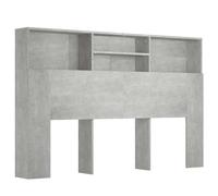 Headboard Cabinet Bedroom Bookcase Headboard Furniture Multi Colours vidaXL
