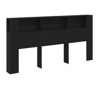 Headboard Cabinet Bookcase Headboard Indoor Furniture Multi Colours vidaXL