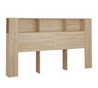 Headboard Cabinet Indoor Bookcase Headboard Furniture Multi Colours vidaXL