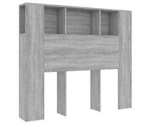 Headboard Cabinet Indoor Bookcase Headboard Furniture Multi Colours vidaXL