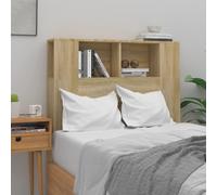 (sonoma oak) vidaXL Headboard Cabinet Indoor Bookcase Headboard Furniture Multi Colours