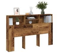 Headboard Cabinet Bedroom Bookcase Headboard Furniture Multi Colours vidaXL