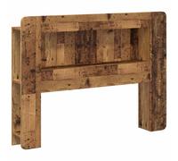 Headboard Cabinet with Storage Engineered Wood vidaXL