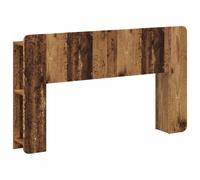 Headboard Cabinet U-Shape 135x18.5x80cm Old Wood Engineered Wood Storage Sturdy
