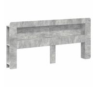 Headboard Cabinet with Storage Engineered Wood vidaXL