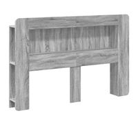 Headboard Cabinet with Storage Engineered Wood vidaXL