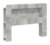vidaXL Headboard Cabinet with Storage Artisan Oak Engineered Wood