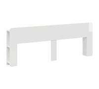 vidaXL Headboard Cabinet with Storage Old Wood Engineered Wood
