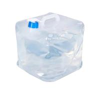 HEADBOARD Collapsible Water Container with Spigot Hook,10L Clear Camping Water Storage Jug, Foldable for Camping Hiking Survival Kit