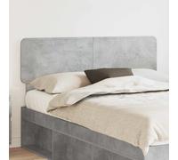 Headboard Concrete Grey 163x90cm Engineered Wood Minimalist Modern Panel Stylish