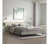 Headboard Concrete Grey 240cm Engineered Wood Slim 1.5cm Wall-Mounted Modern