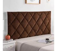 Headboard Cover Dust-Proof Removable & Washable 360° Protector Gray Fabric Fits Headboards 140-170cm Complete Pack for Stylish Bedroom Décor