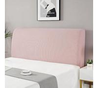 Headboard Cover Elastic Stretch Slipcover Covers Headboard Lining Dustproof Protector Cover Spandex Fabric Soft Protective Coverage Padded Bed Single Double (150CM, Pin