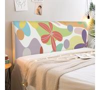 Headboard Cover Purple Green Girl Headboards for Beds Polyester King Size Headboard Elastic Bed Headboard Headboards for King Size Bed Dustproof Headboard Cover King Size 190-210cm