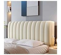 Headboard Cover, Soft Stretch Fabric, Dust-proof Non-Slip Slipcover for Full/Queen/King Size Bed Headboards