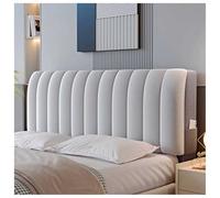 Headboard Cover, Soft Stretch Fabric, Dust-proof Non-Slip Slipcover for Full/Queen/King Size Bed Headboards