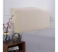 Headboard Covers for King/Double/Single Size Bed Stretch Velvet Headboard Slipcovers Grey Thicken Bed Headboard Protector All-inclusive Bed Head Slip Cover for Bedroom Headboard,beige-180cm(170-190cm)