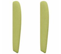Headboard Ear Green Fabric 80 x 23 x 6 cm with Wooden Frame, Sturdy Bed Accessories, Replacement Part for Slatted Frame and Frame, Easy Assembly, Non-Slip and Durable for Bedroom