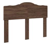 vidaXL Headboard Black Oak 160 cm Engineered wood