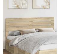 Headboard Engineered Wood Sonoma Oak 183 x 3 x 100 cm Modern Rectangular Panels