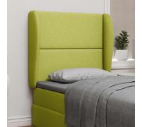 Headboard Ear Green 80 x 23 x 6 cm Fabric